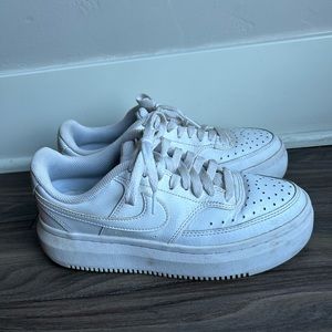 Nike Court Vision Alta Leather Trainers